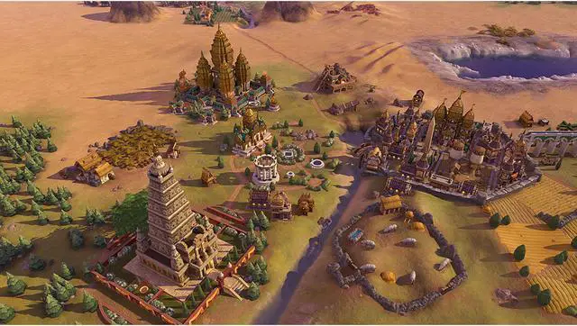 Alt view image 6 of 6 - Sid Meier's Civilization VI - Khmer and Indonesia Civilization & Scenario Pack (MAC) [Online Game Code]