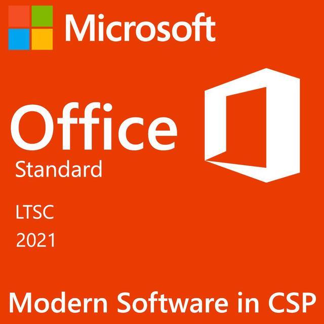 Microsoft Office LTSC Standard for Mac 2021 | Modern Software in CSP |  Perpetual | Tenant ID Required | Academic Business End User