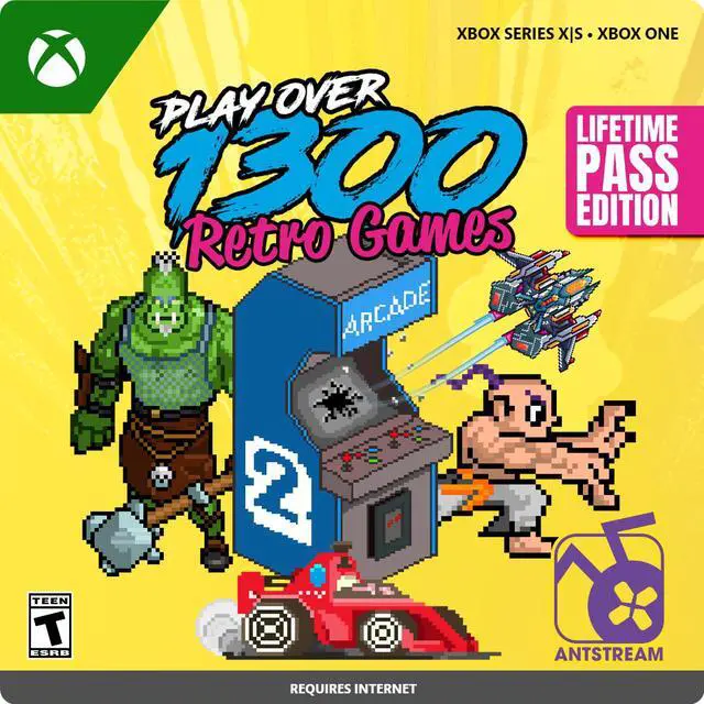 Main image of Antstream Arcade: Lifetime Pass Edition Xbox Series X|S, Xbox One [Digital Code]