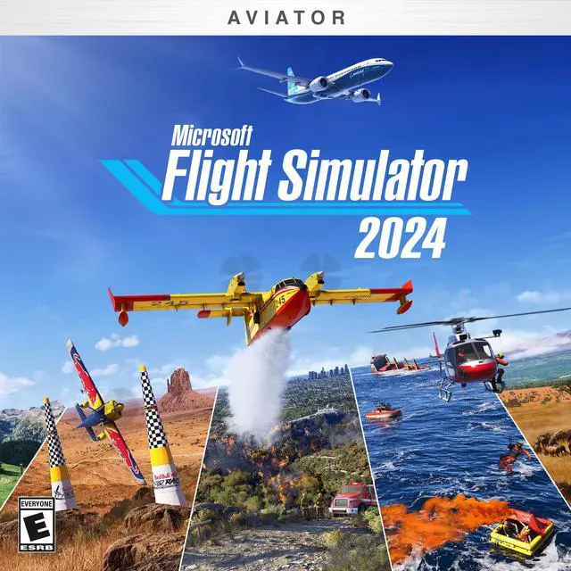 Main image of Microsoft Flight Simulator 2024 Aviator Edition Xbox Series X/S, Windows [Digital Code]