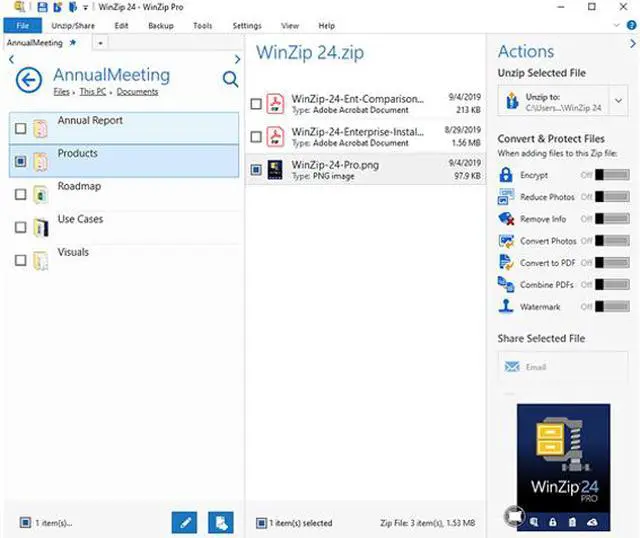Alt view image 4 of 6 - WinZip 24 Pro Single-User - Download