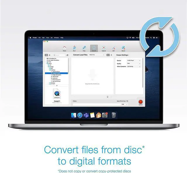 Alt view image 6 of 8 - Corel Roxio Toast 19 Titanium for Mac - Download