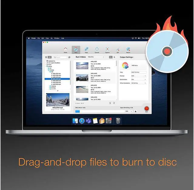 Alt view image 3 of 6 - Corel Roxio Toast 19 Pro for Mac - Download