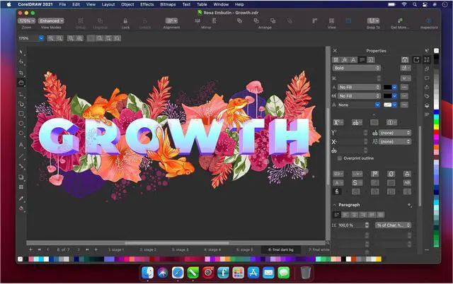 Alt view image 2 of 9 - CorelDRAW Graphics Suite 2021 Mac - Download