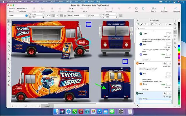 Alt view image 6 of 9 - CorelDRAW Graphics Suite 2021 Mac - Download