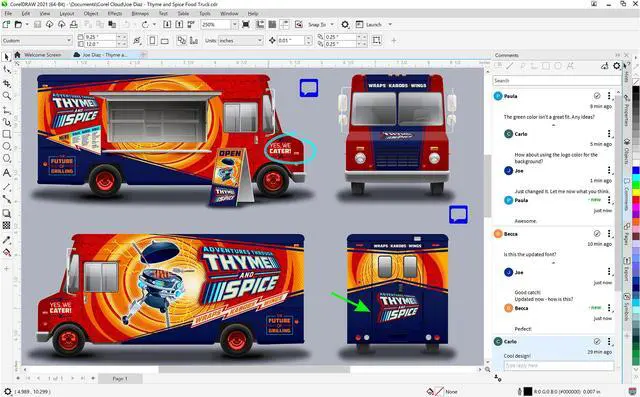 Alt view image 4 of 9 - CorelDRAW Graphics Suite 2021 Mac Education Edition - Download