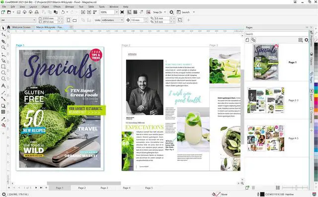 Alt view image 6 of 9 - CorelDRAW Graphics Suite 2021 Mac Education Edition - Download