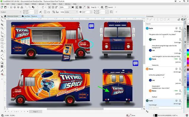 Alt view image 4 of 9 - CorelDRAW Graphics Suite 2021 365-Day Windows Subscription - Download