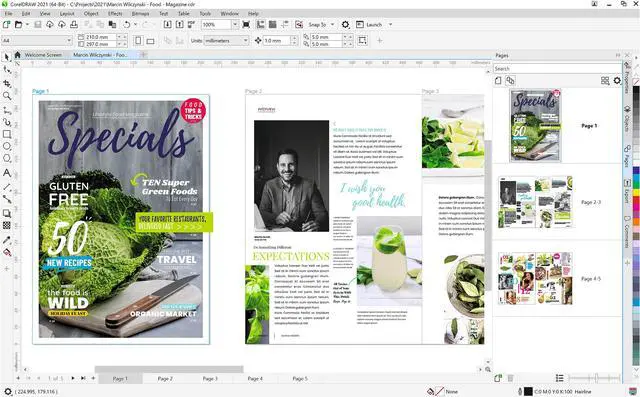Alt view image 6 of 9 - CorelDRAW Graphics Suite 2021 365-Day Windows Subscription - Download