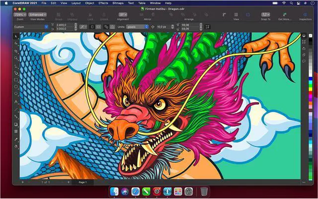 Alt view image 6 of 9 - CorelDRAW Graphics Suite 2021 365-Day Mac Subscription - Download