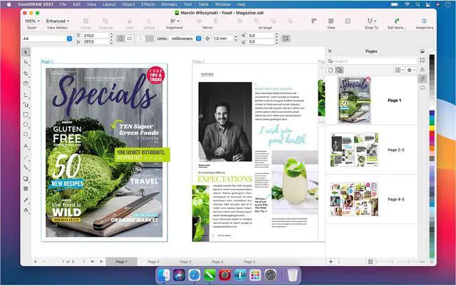 Alt view image 4 of 9 - CorelDRAW Graphics Suite 2021 365-Day Mac Subscription - Download