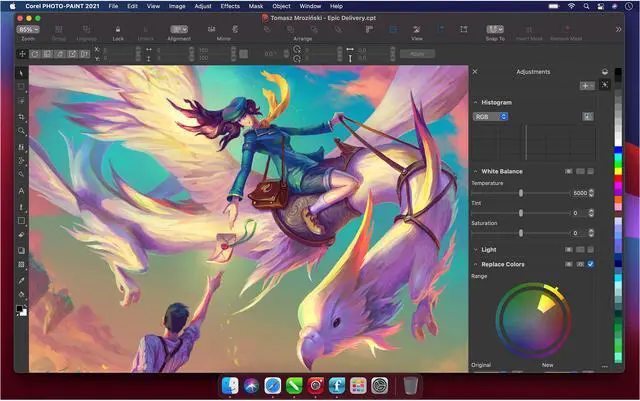Alt view image 8 of 9 - CorelDRAW Graphics Suite 2021 365-Day Mac Subscription - Download