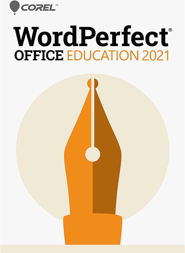 WordPerfect　2021　Pro　Education　Download　Corel　Office