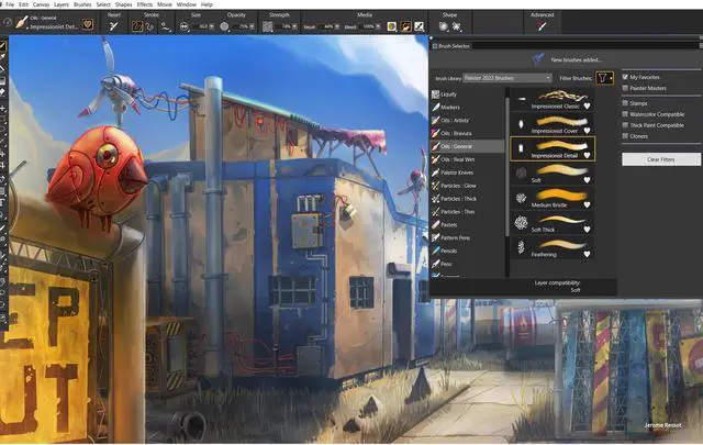 Alt view image 2 of 8 - Corel Painter 2022 Upgrade - Download