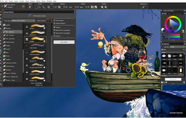 Alt view image 7 of 8 - Corel Painter 2022 Education Edition - Download