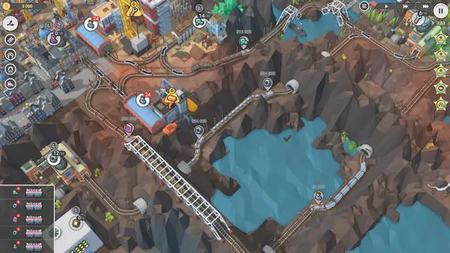 Alt view image 6 of 10 - Train Valley 2: Workshop Gems - Sapphire - PC [Steam Online Game Code]