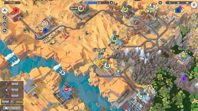 Alt view image 7 of 10 - Train Valley 2: Workshop Gems - Sapphire - PC [Steam Online Game Code]