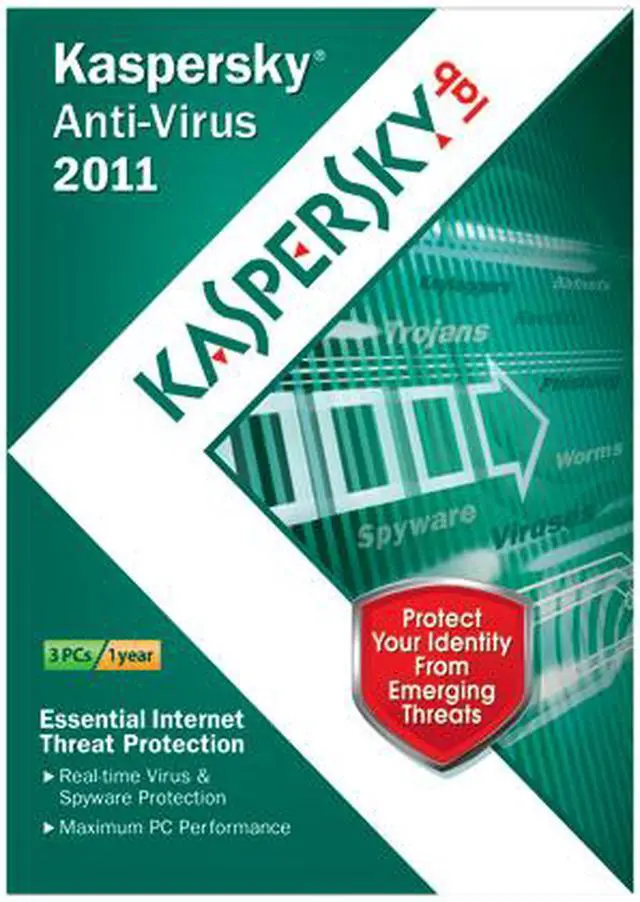 Main image of Kaspersky Anti-Virus 2011 - 3 User