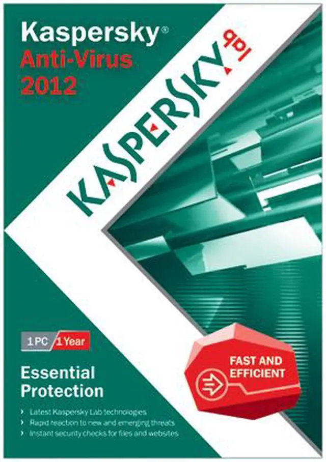 Main image of Kaspersky Anti-virus 2012 - 1 User