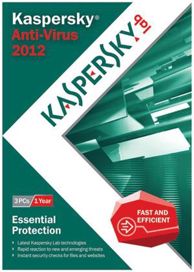 Main image of Kaspersky Anti-virus 2012 - 3 PCs