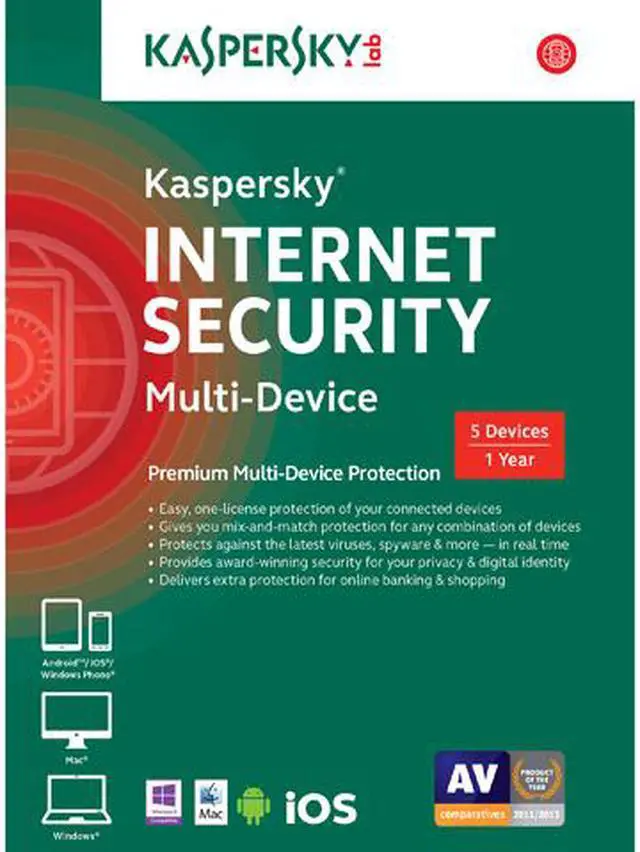 Main image of Kaspersky Multi-Device 2015 5 User - Download