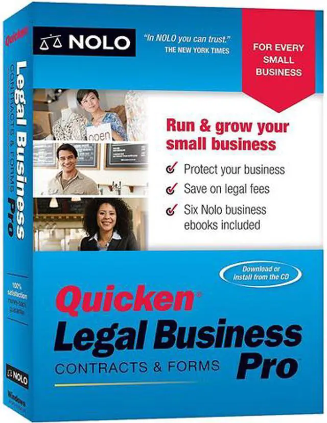 Main image of Nolo Quicken Legal Business Pro 2016