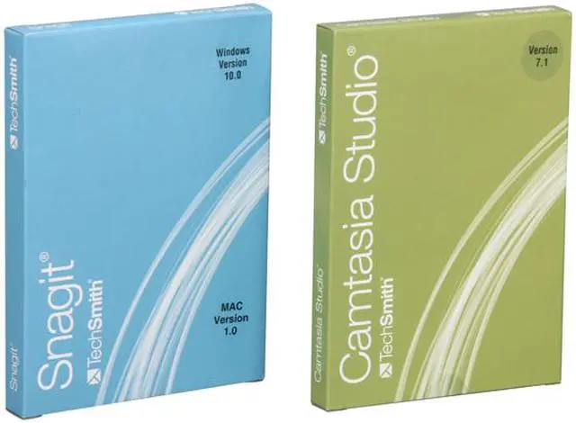 Main image of TechSmith Camtasia Studio 7 & Snagit 10 Bundle