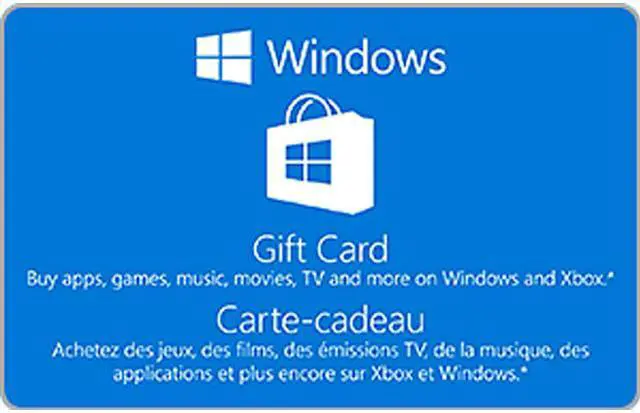 Main image of Microsoft Windows Store $25 Gift Card (Email Delivery)