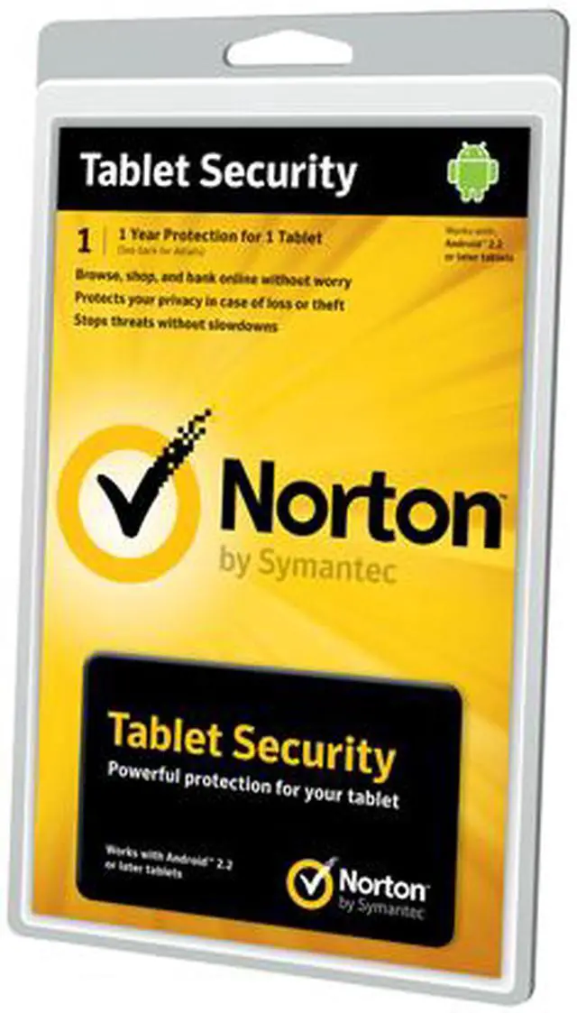 Main image of Symantec Norton Tablet Security 2.0 1 User