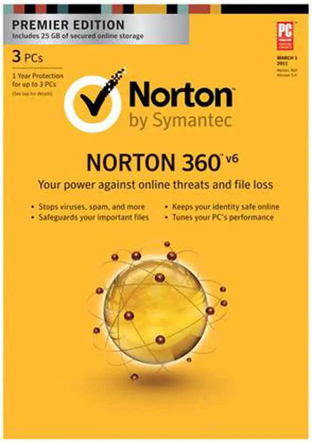 Main image of Symantec Norton 360 Premier 6.0 - 3 User