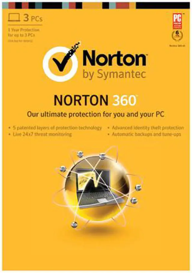 Main image of Symantec Norton 360 2013 - 3 PCs
