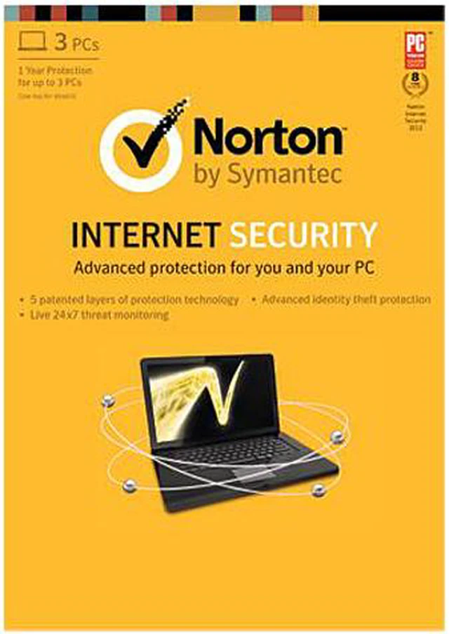 Main image of Symantec Norton Internet Security 2013 - 3 PCs - Download