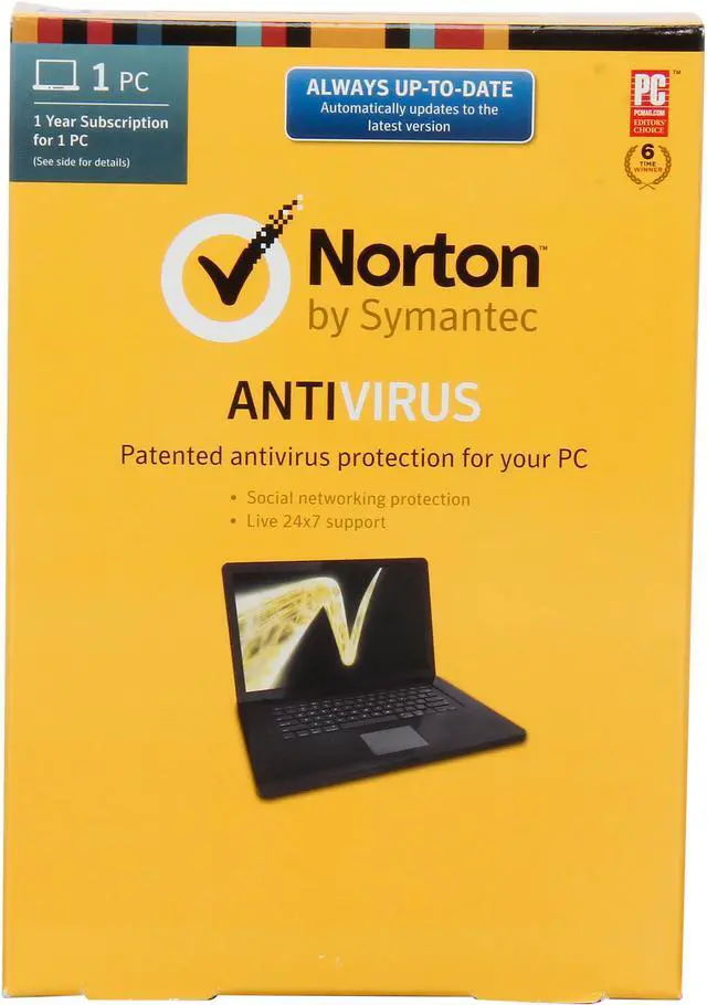 Main image of Symantec Norton Antivirus 2014 - 1 PC