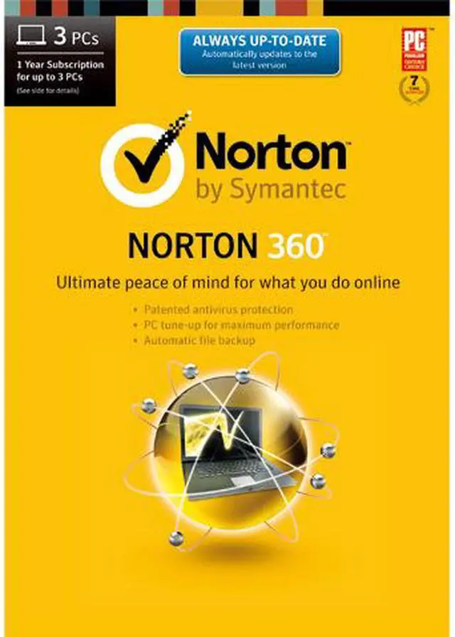 Main image of Symantec Norton 360 - 2014 - 3 PCs