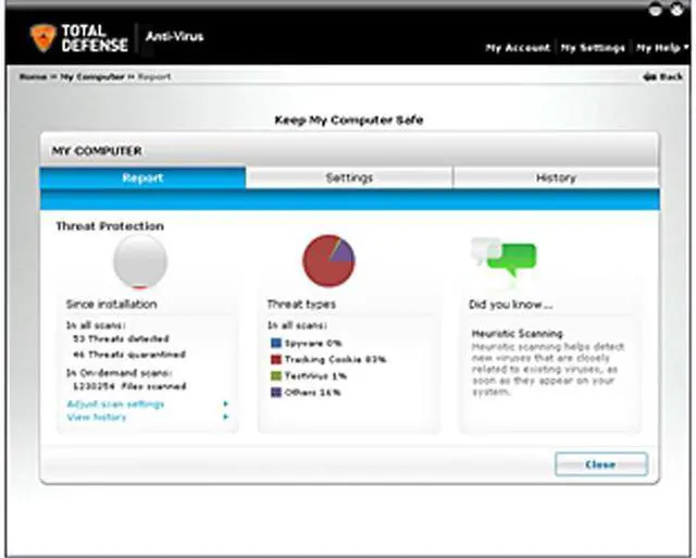 Alt view image 2 of 5 - Total Defense Internet Security Unlimited Users - Download