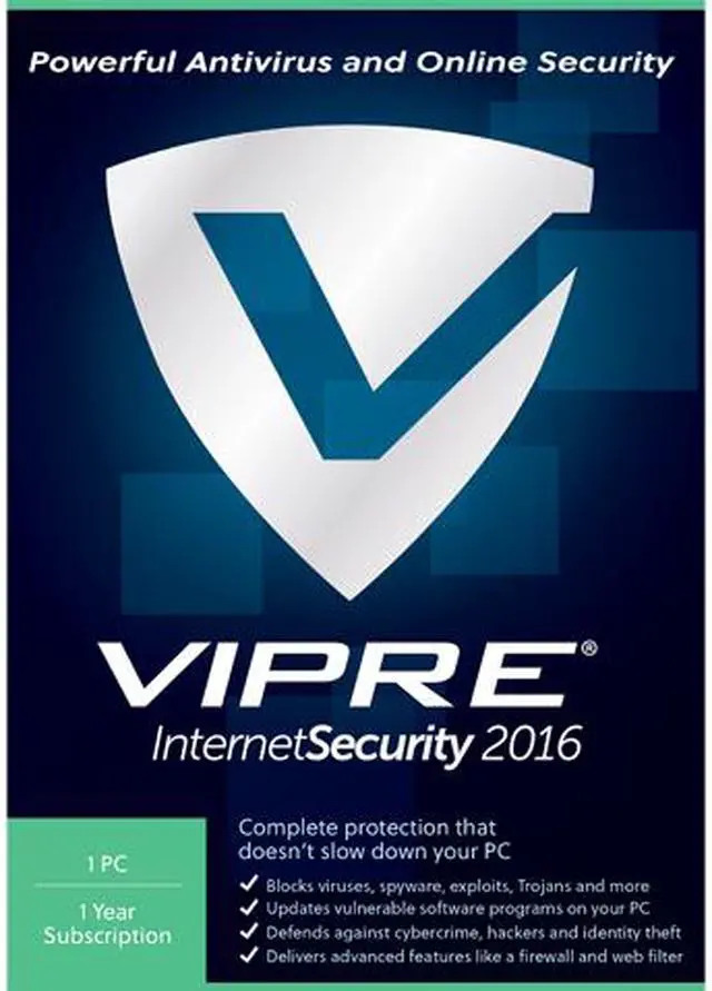 Main image of ThreatTrack Security Vipre Internet Security 2016 1PC 1 Year - Download