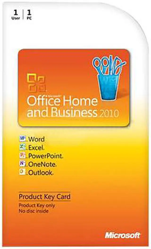 Main image of Office Home and Business 2010 - 1 PC - Download