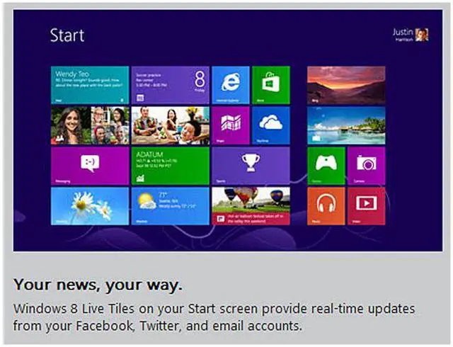 Alt view image 8 of 8 - Microsoft Windows 8 Professional 32-bit (Full Version) - OEM