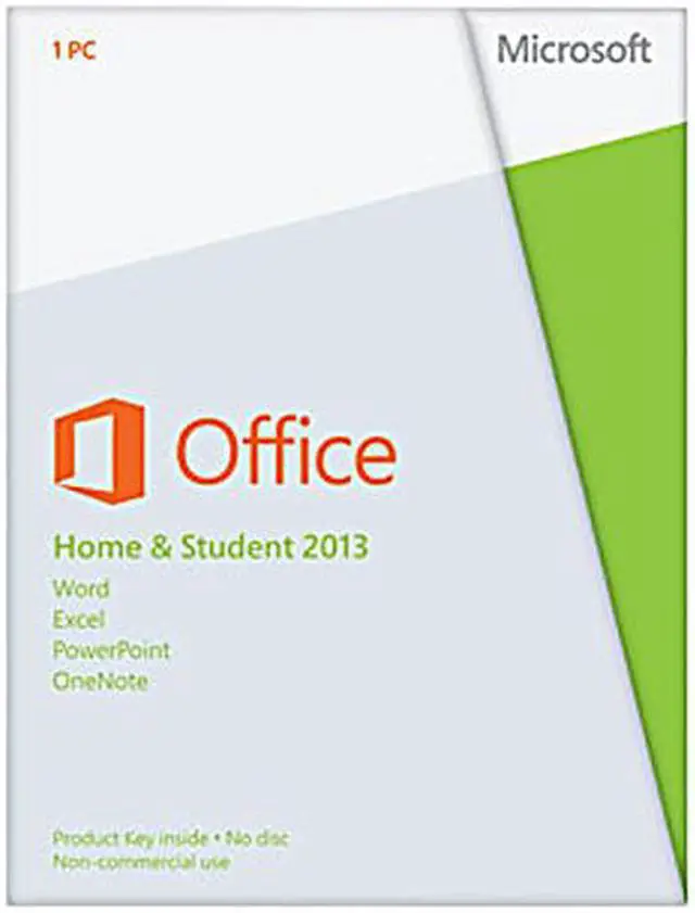 Main image of Microsoft Office Home and Student 2013 Product Key Card - 1 PC