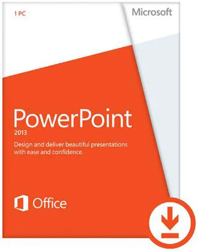 Main image of Microsoft PowerPoint 2013 - Download - 1 PC