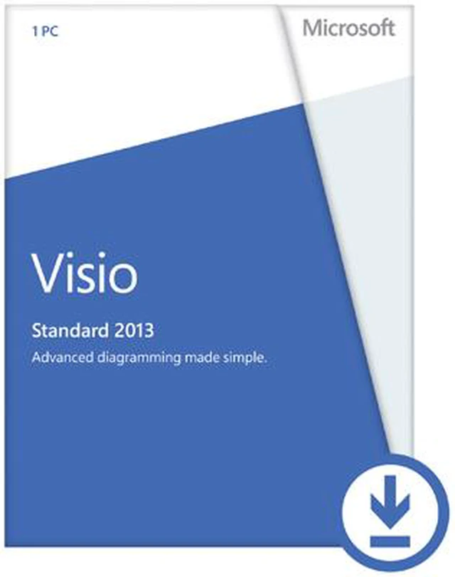 Microsoft Visio Standard 2013 - Download - 1 PC - Newegg.com