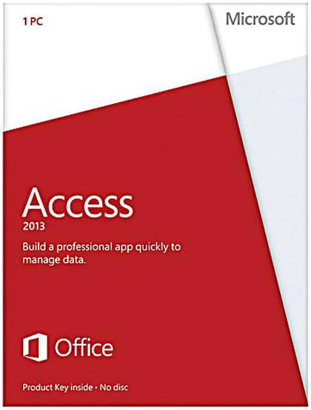Main image of Microsoft Access 2013 Product Key Card (no media) - 1 PC