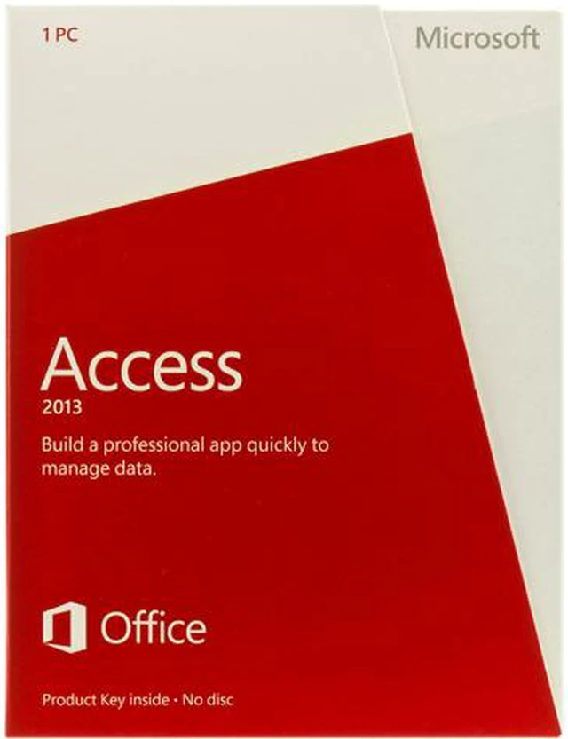 Microsoft Access 2013 English Product Key Card (no media) - 1 PC ...