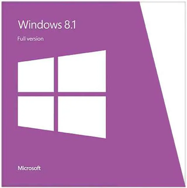 Main image of Microsoft Windows 8.1 - Full Version (32 & 64-bit)