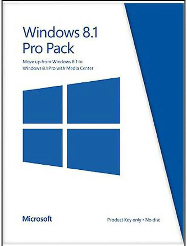 Main image of Microsoft Windows 8.1 Pro Pack (Win 8.1 to Win 8.1 Pro Upgrade) - Online Code