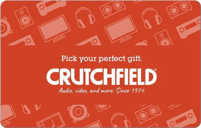Main image of Crutchfield $25 Gift Card (Email Delivery)