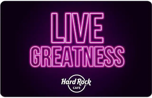 Main image of Hard Rock Cafe $5 Gift Card (Email Delivery)