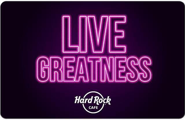 Main image of Hard Rock Cafe $150 Gift Card (Email Delivery)