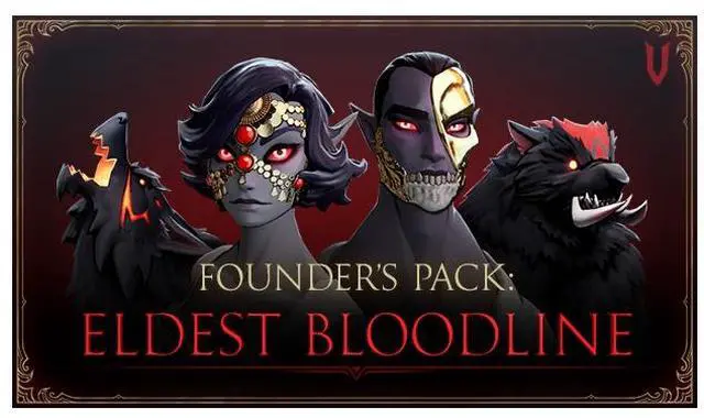 Main image of V Rising - Founder's Pack: Eldest Bloodline - PC [Steam Online Game Code]
