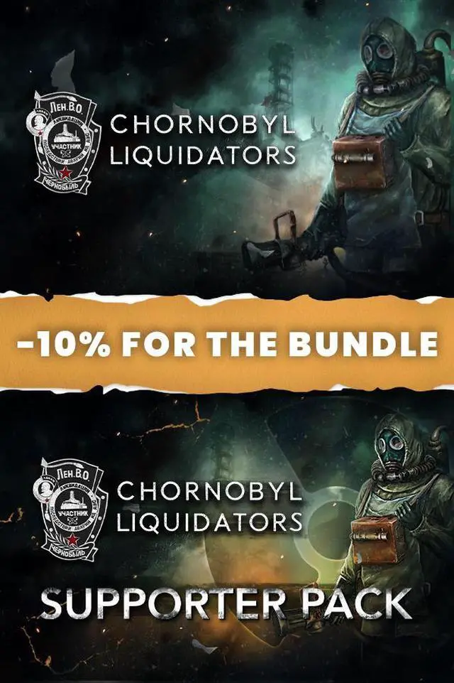 Main image of Chornobyl Liquidators + Chornobyl Liquidators - Supporter Pack Bundle - PC [Steam Online Game Code]